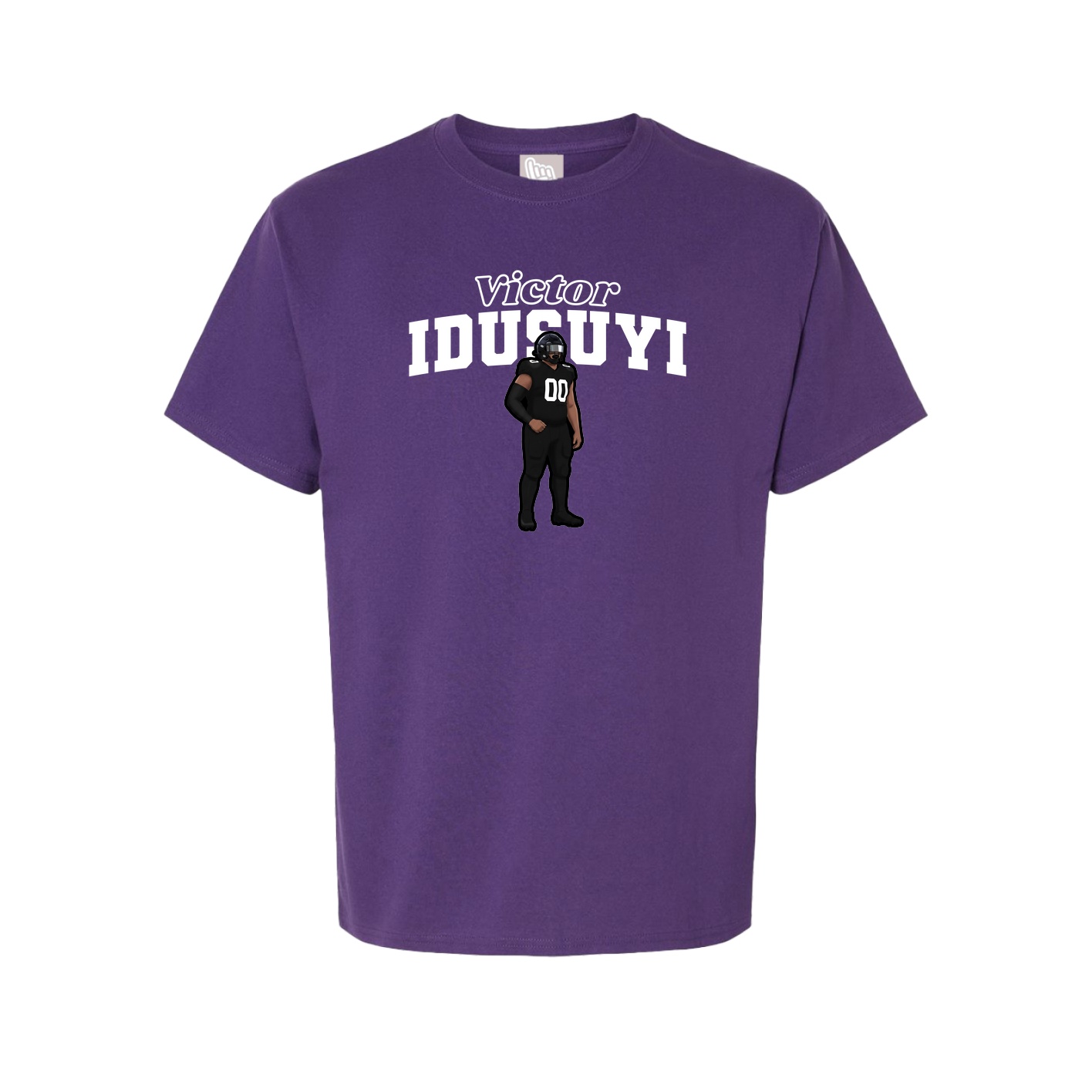 Tee — Name Arch in Purple
