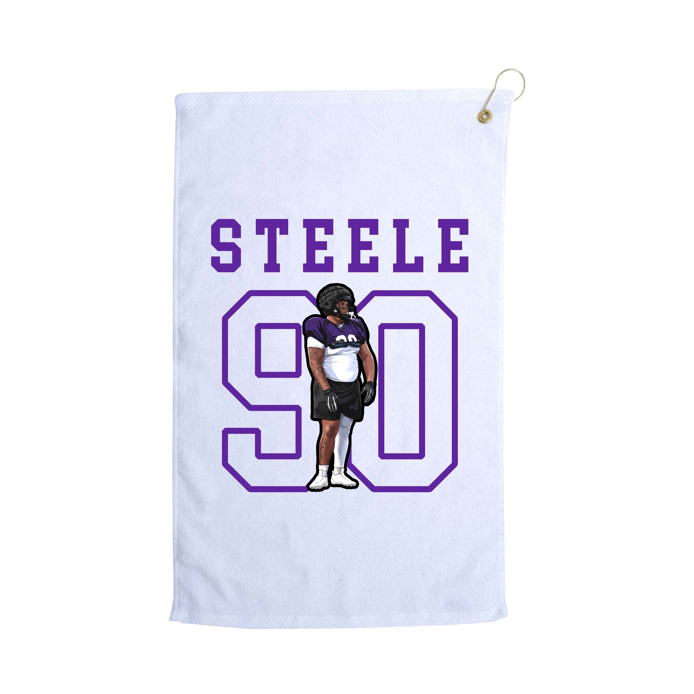 Golf Towel — Shirsey in White