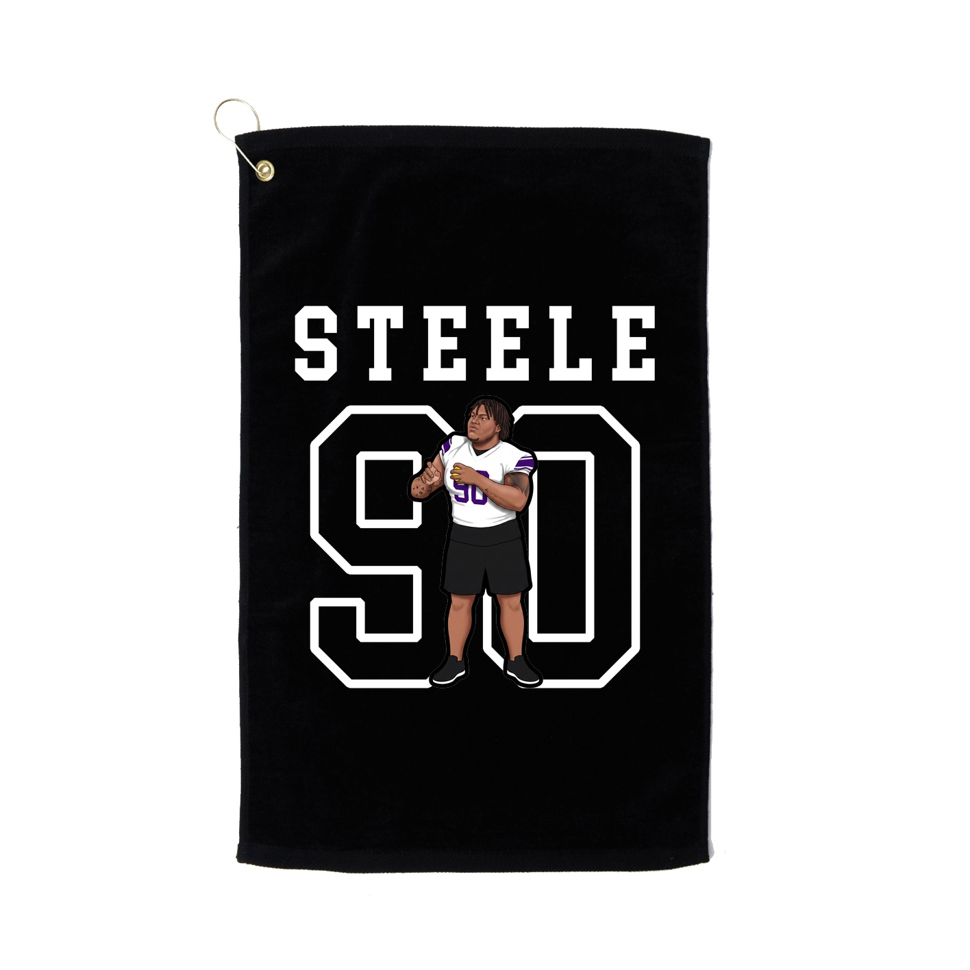Golf Towel — Shirsey in Black