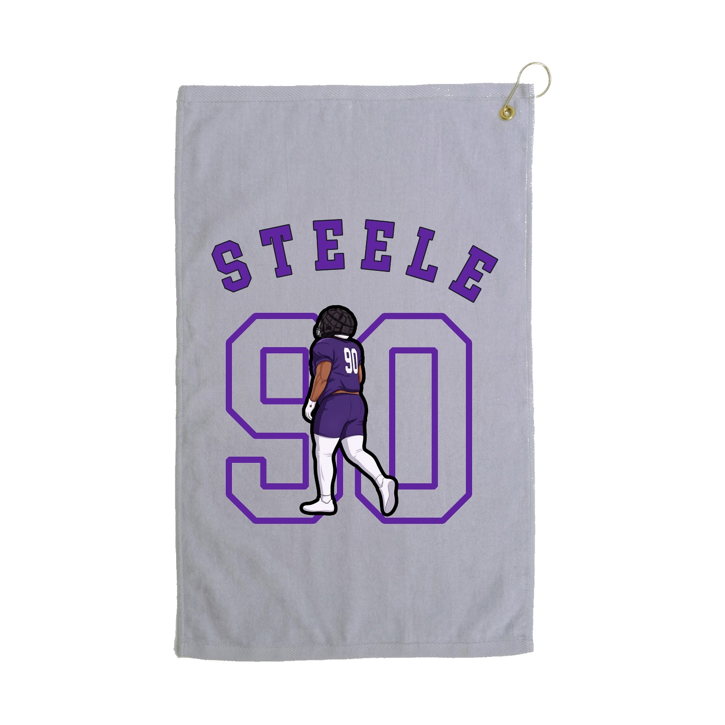 Golf Towel — Shirsey Arch in Grey