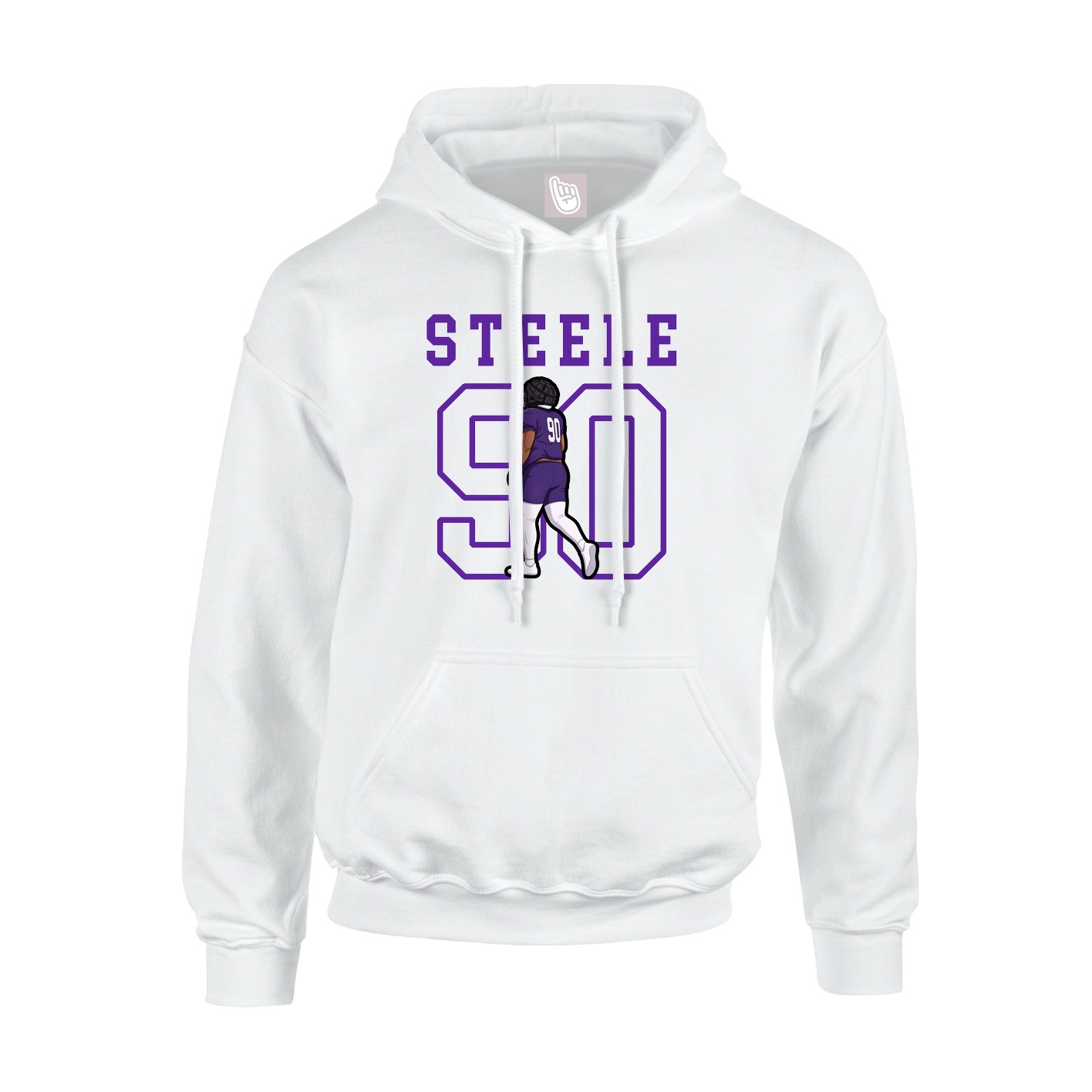 Youth Hoodie — Shirsey in White