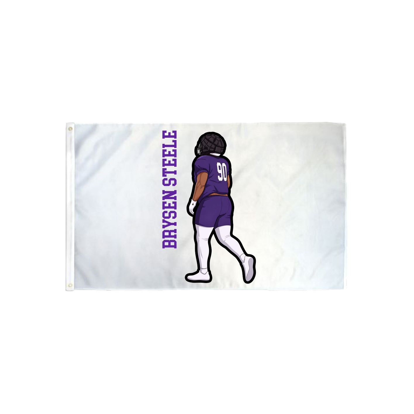 3x5 Flag — Name Vertical in Classic