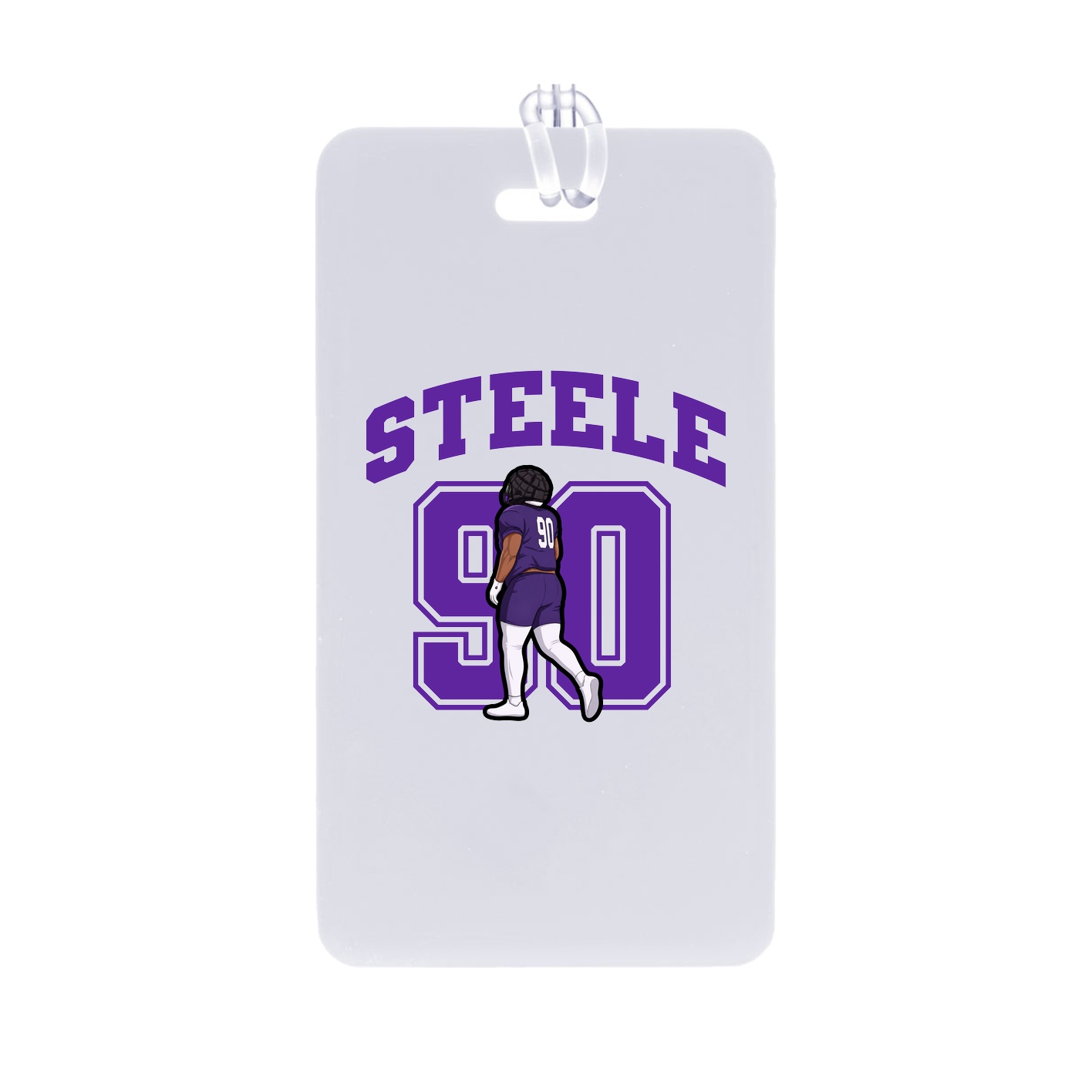 Bag Tag — Number in Classic