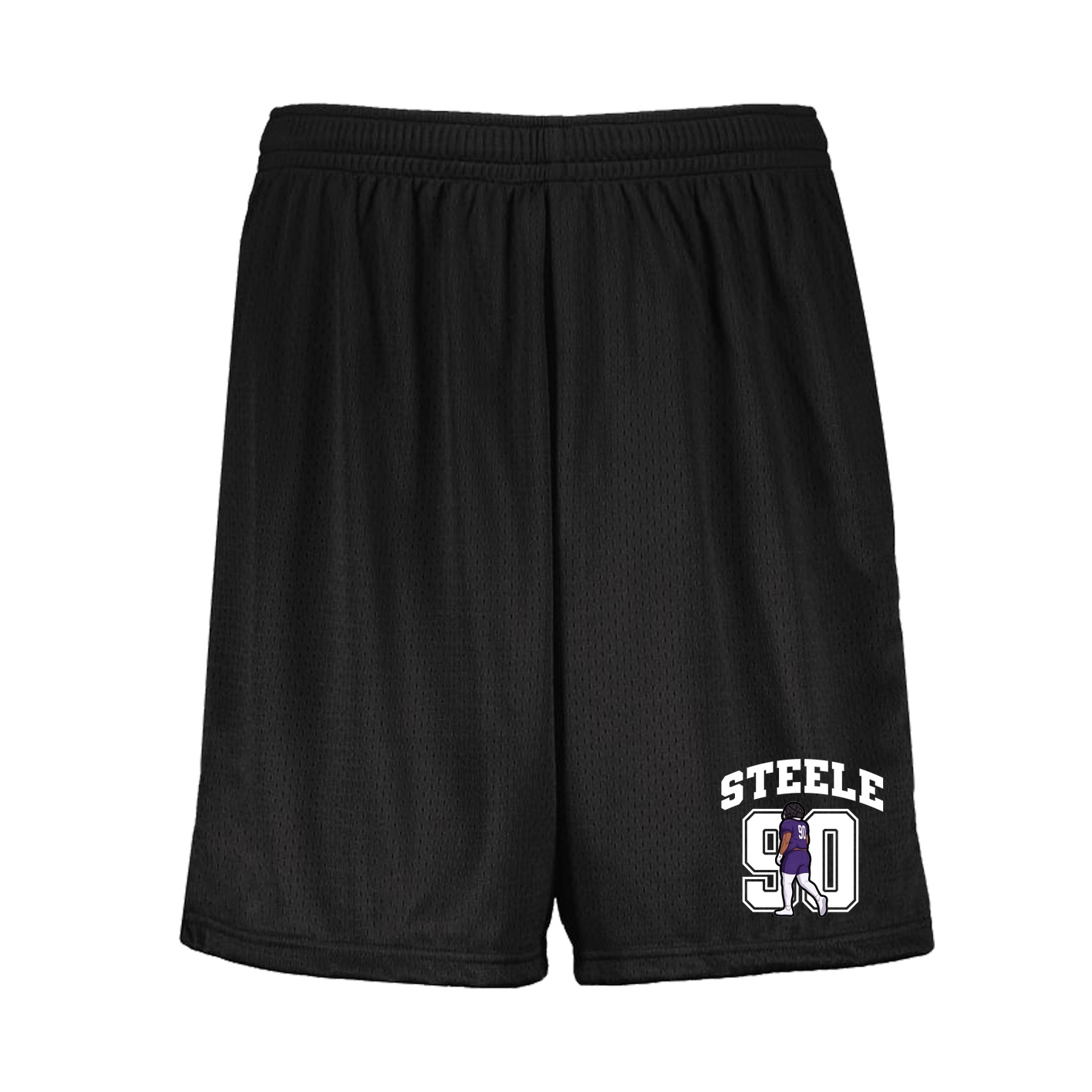 Shorts — Number in Black