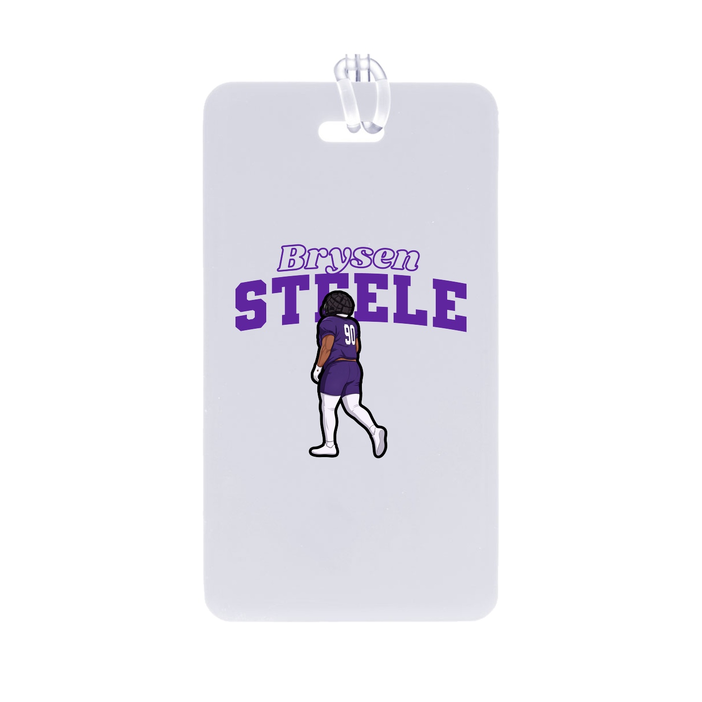 Bag Tag — Name Arch in Classic