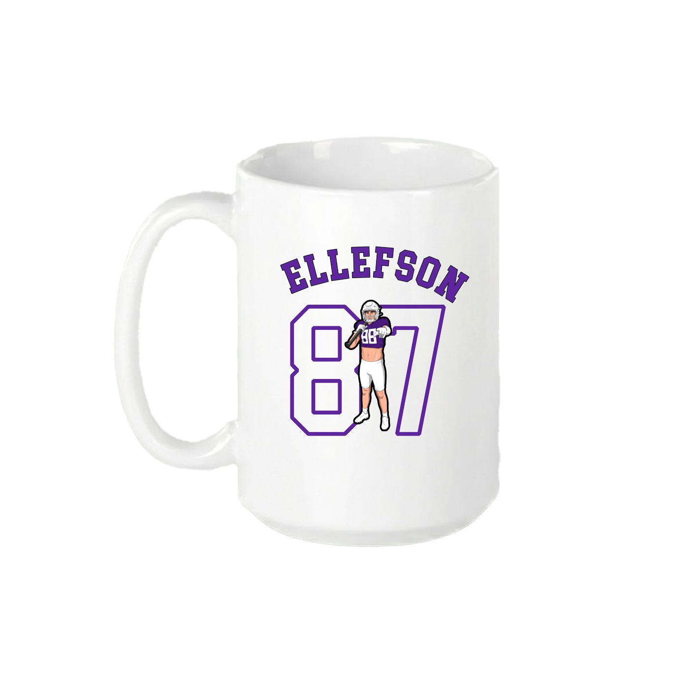 15oz Coffee Mug — Shirsey Arch in White
