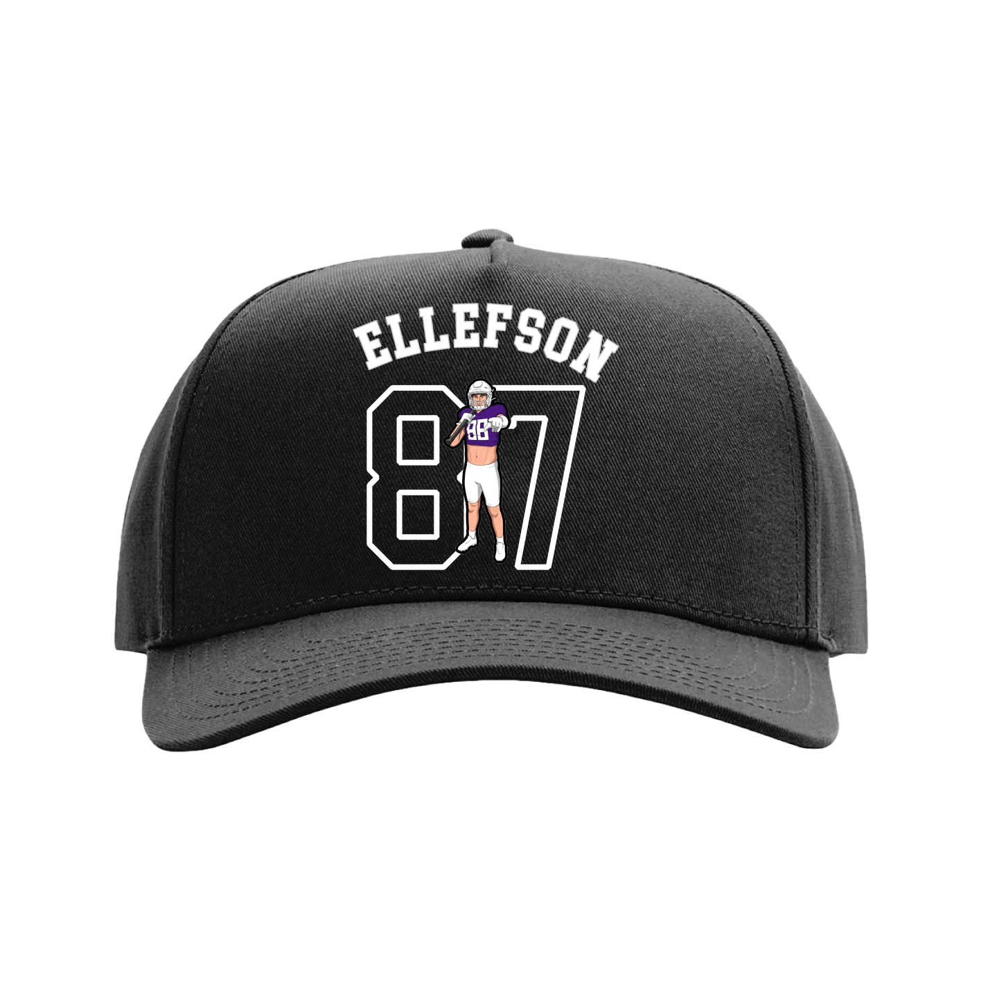 Full Fabric Five-Panel Champ Cap