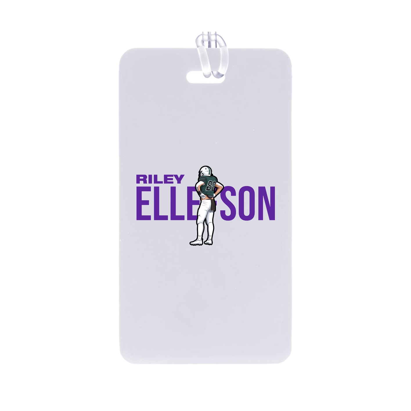 Bag Tag — Player Name in Classic