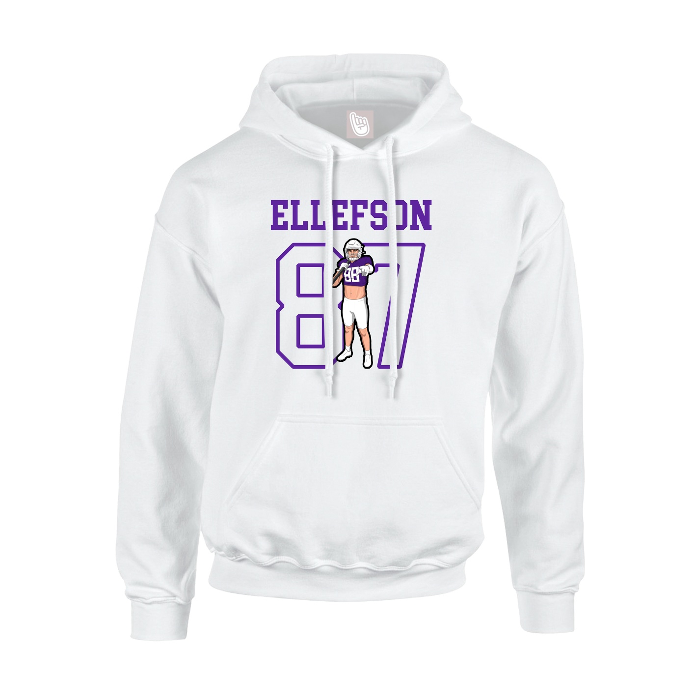 Youth Hoodie — Shirsey in White