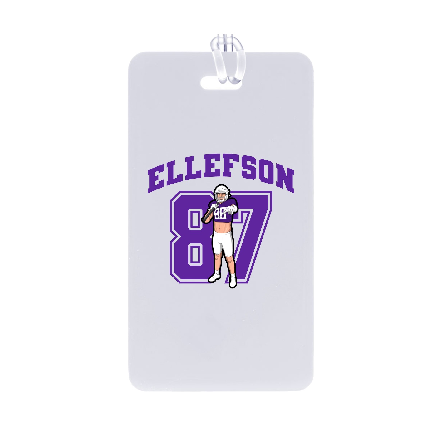 Bag Tag — Number in Classic