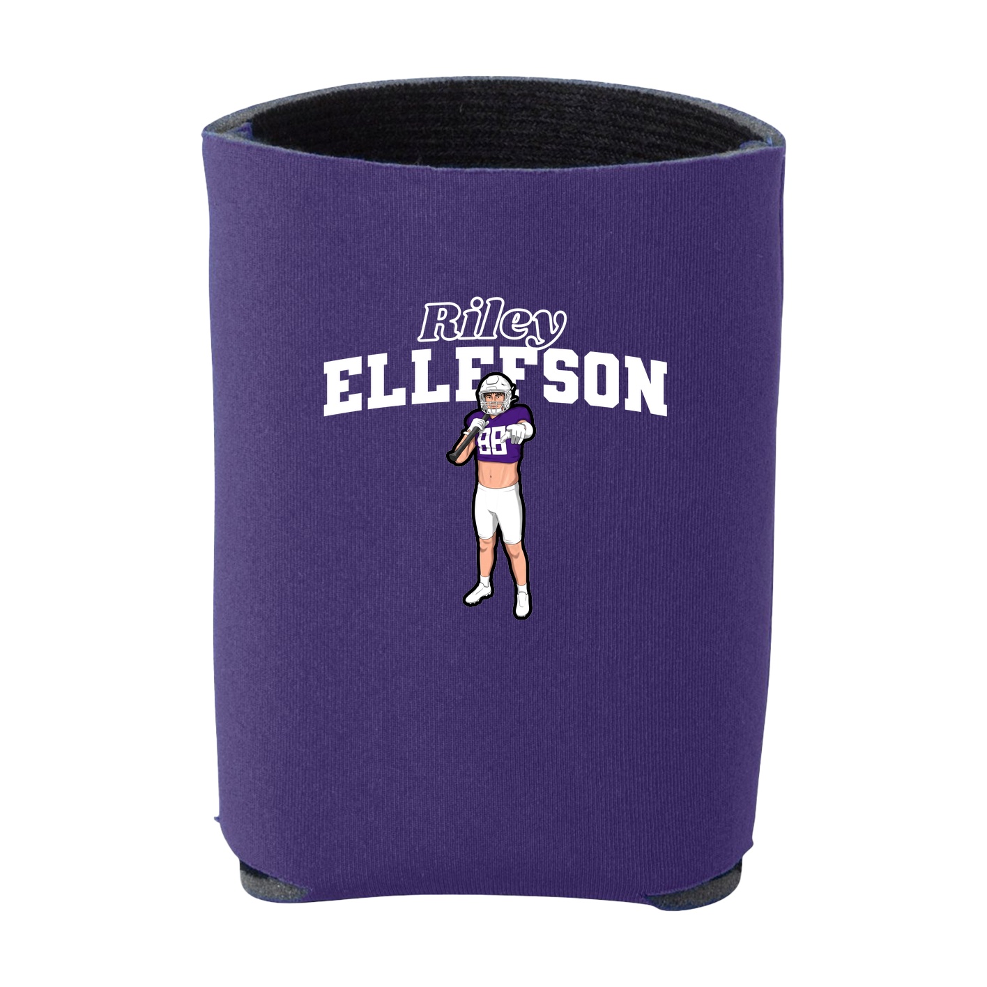 Can Holder — Name Arch in Purple