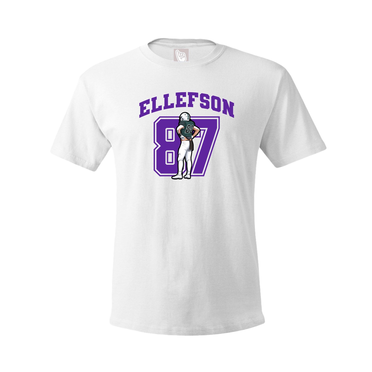 Tee — Number in White