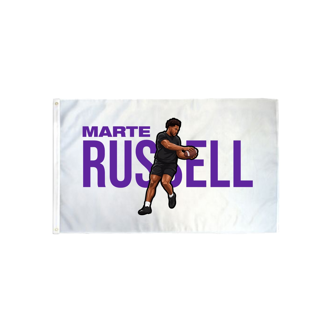 3x5 Flag — Player Name in Classic