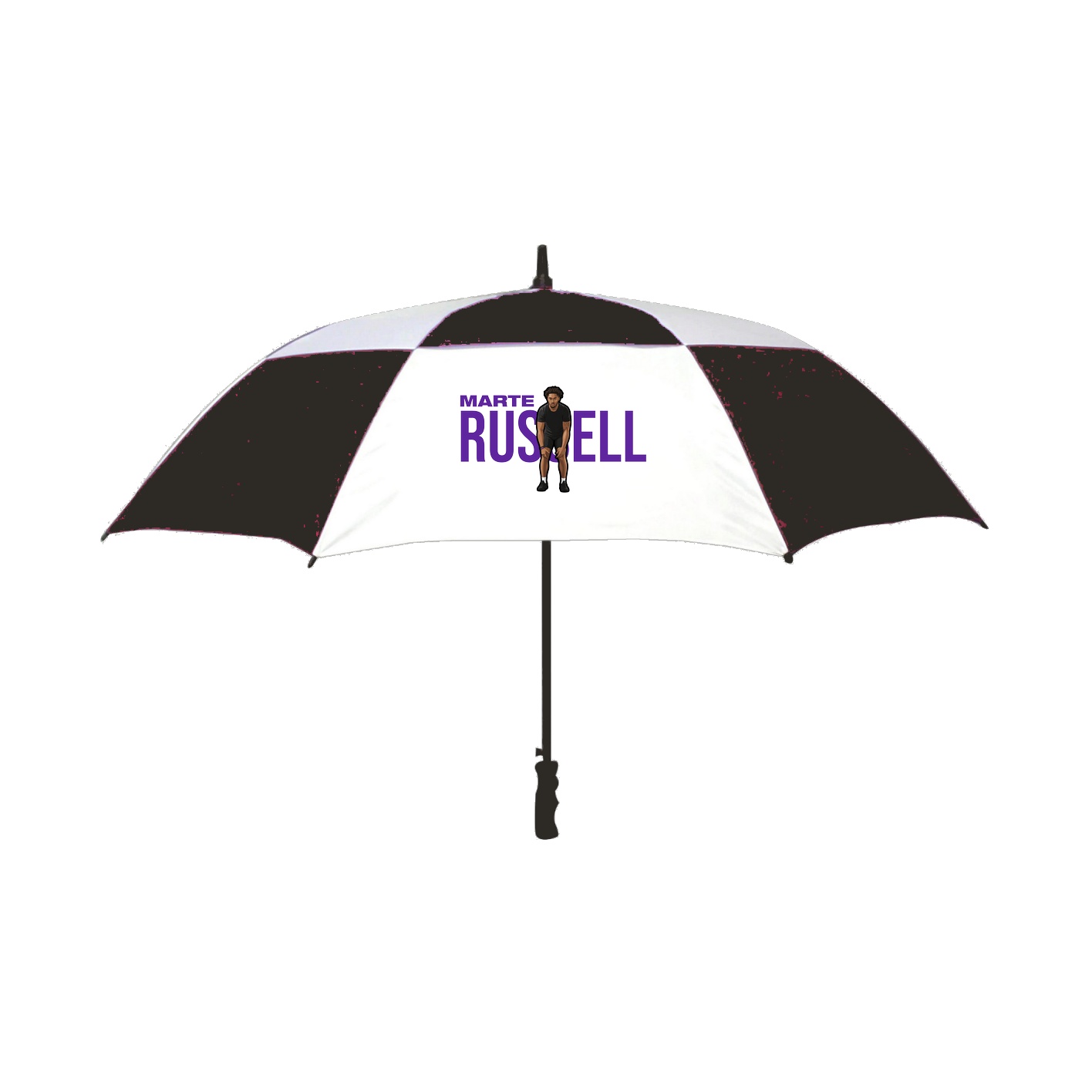 Golf Umbrella — Player Name in Black