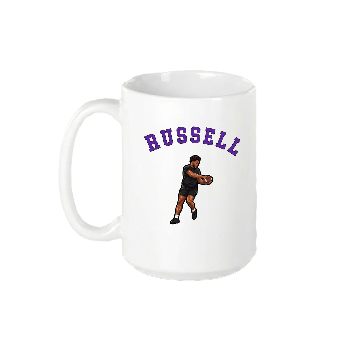 15oz Coffee Mug — Shirsey Arch in White