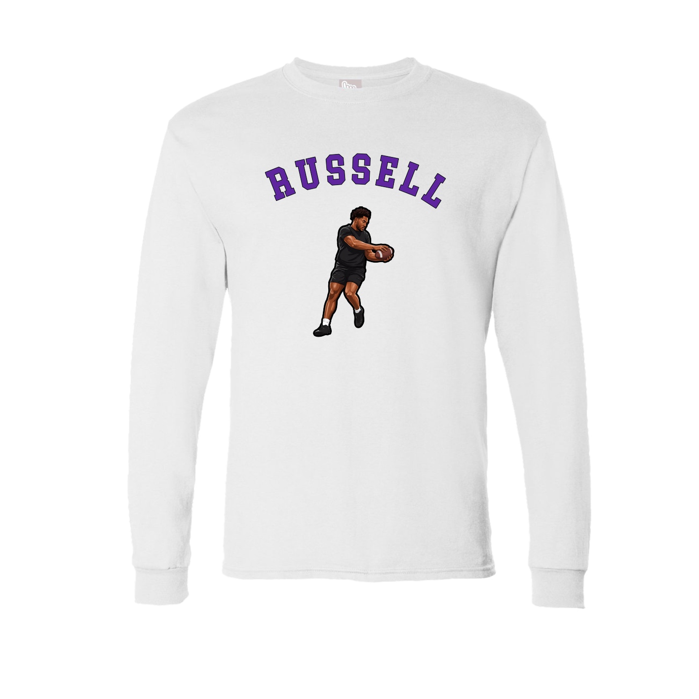 Long Sleeve Tee — Shirsey Arch in White