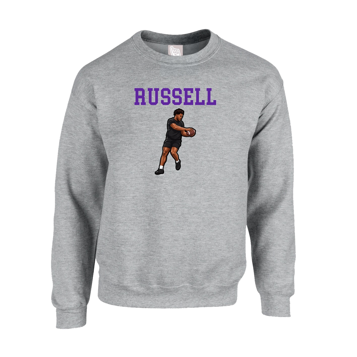 Fleece Crew — Shirsey in Grey