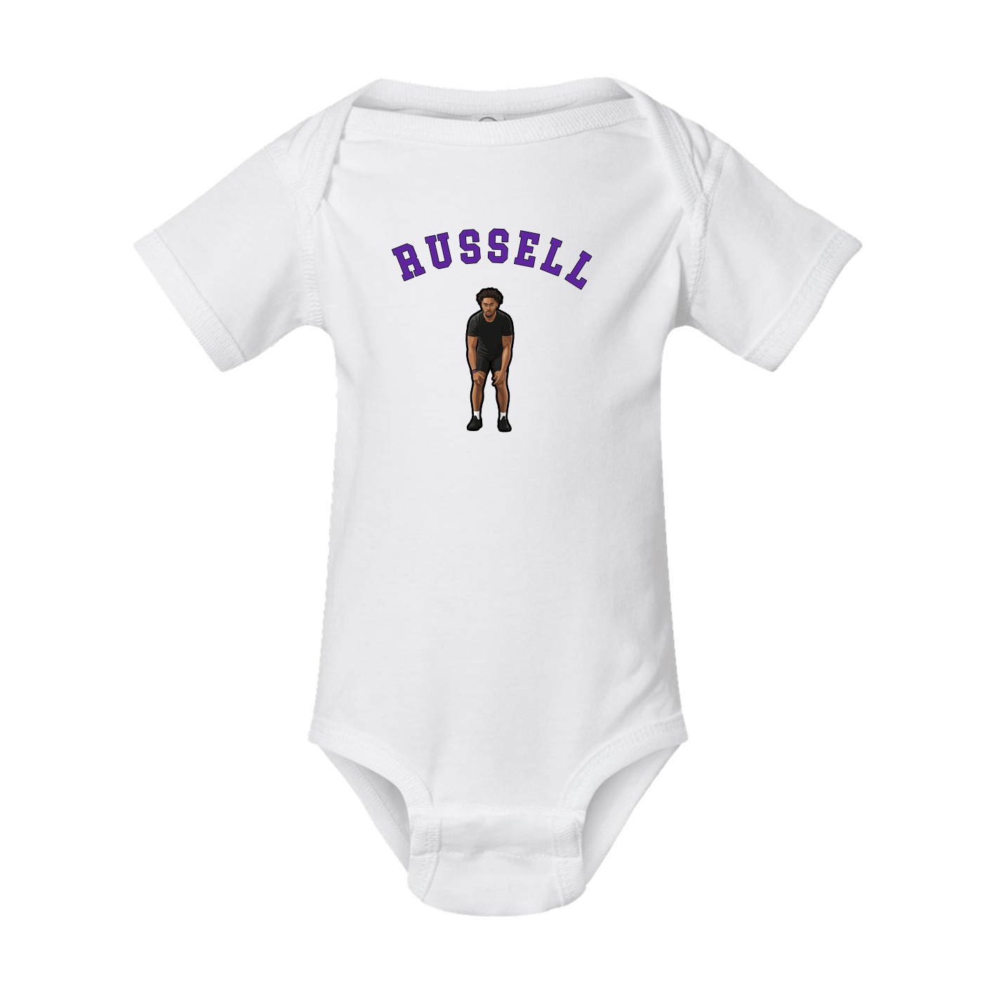 Baby Onesie — Shirsey Arch in White