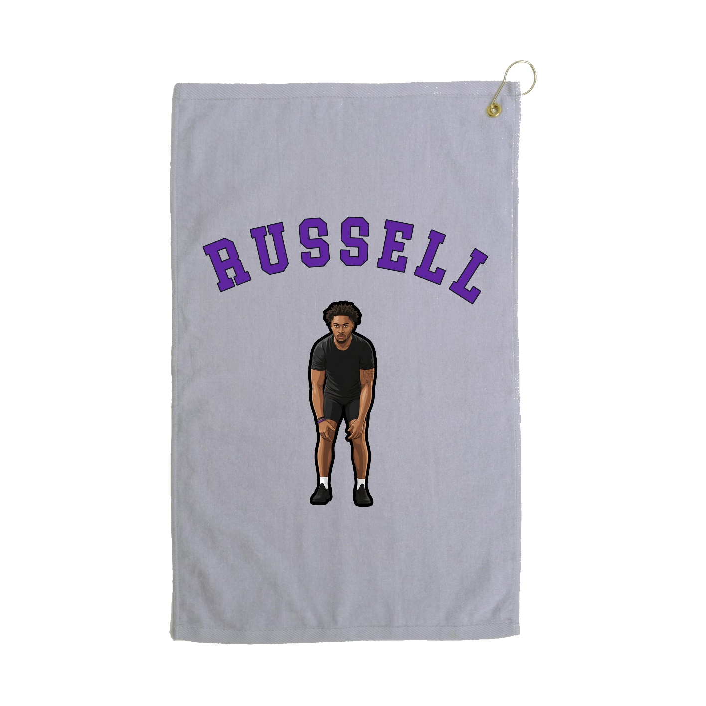 Golf Towel — Shirsey Arch in Grey