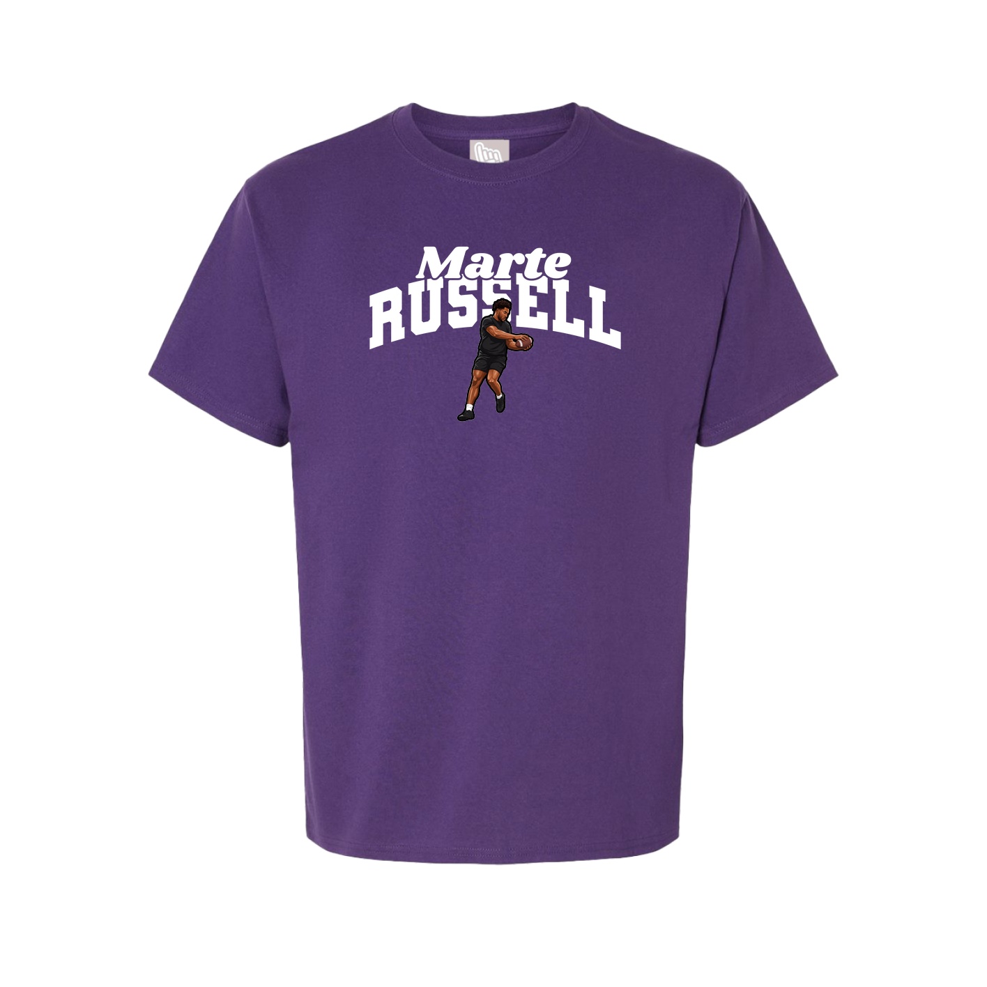 Tee — Signature Arch in Purple