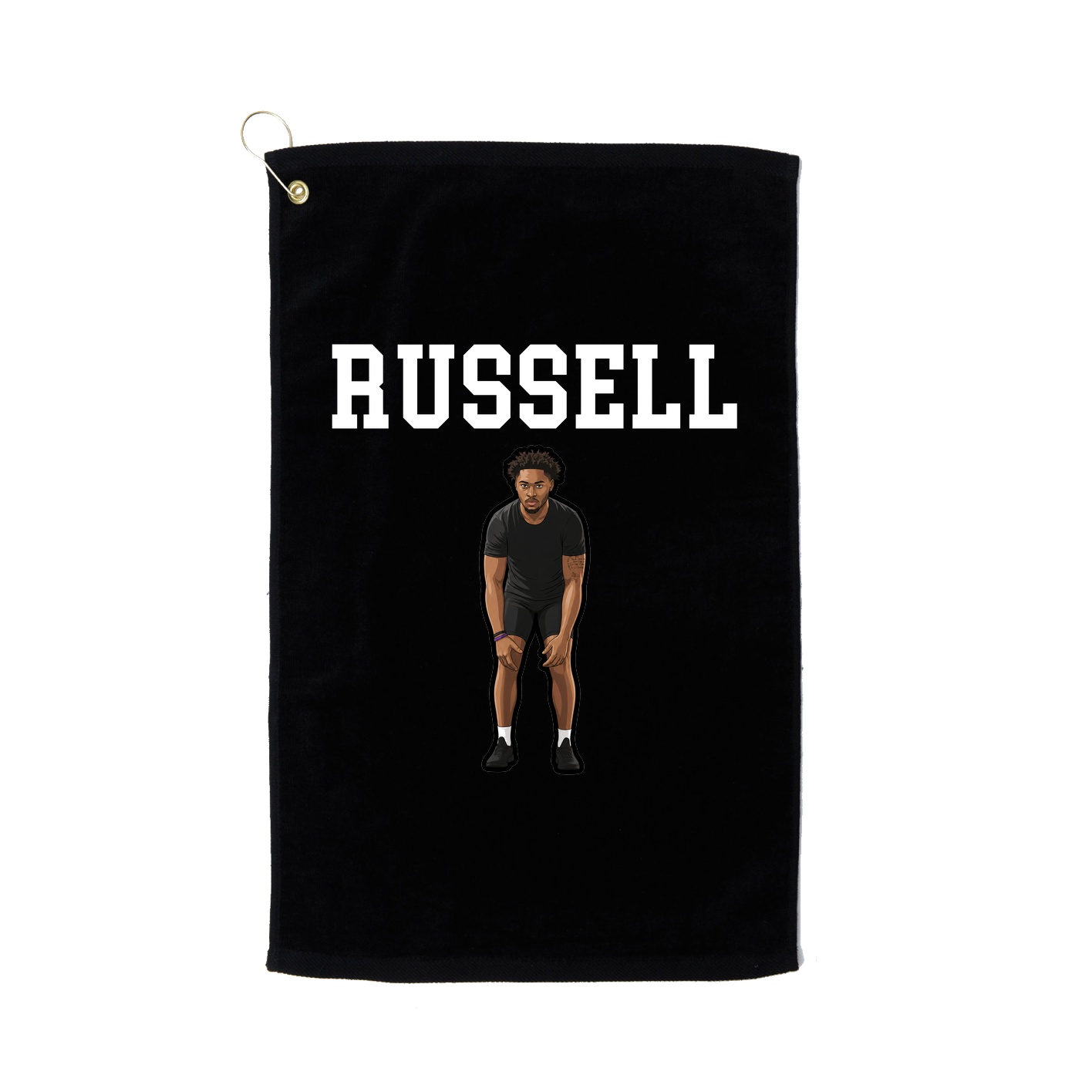 Golf Towel — Shirsey in Black