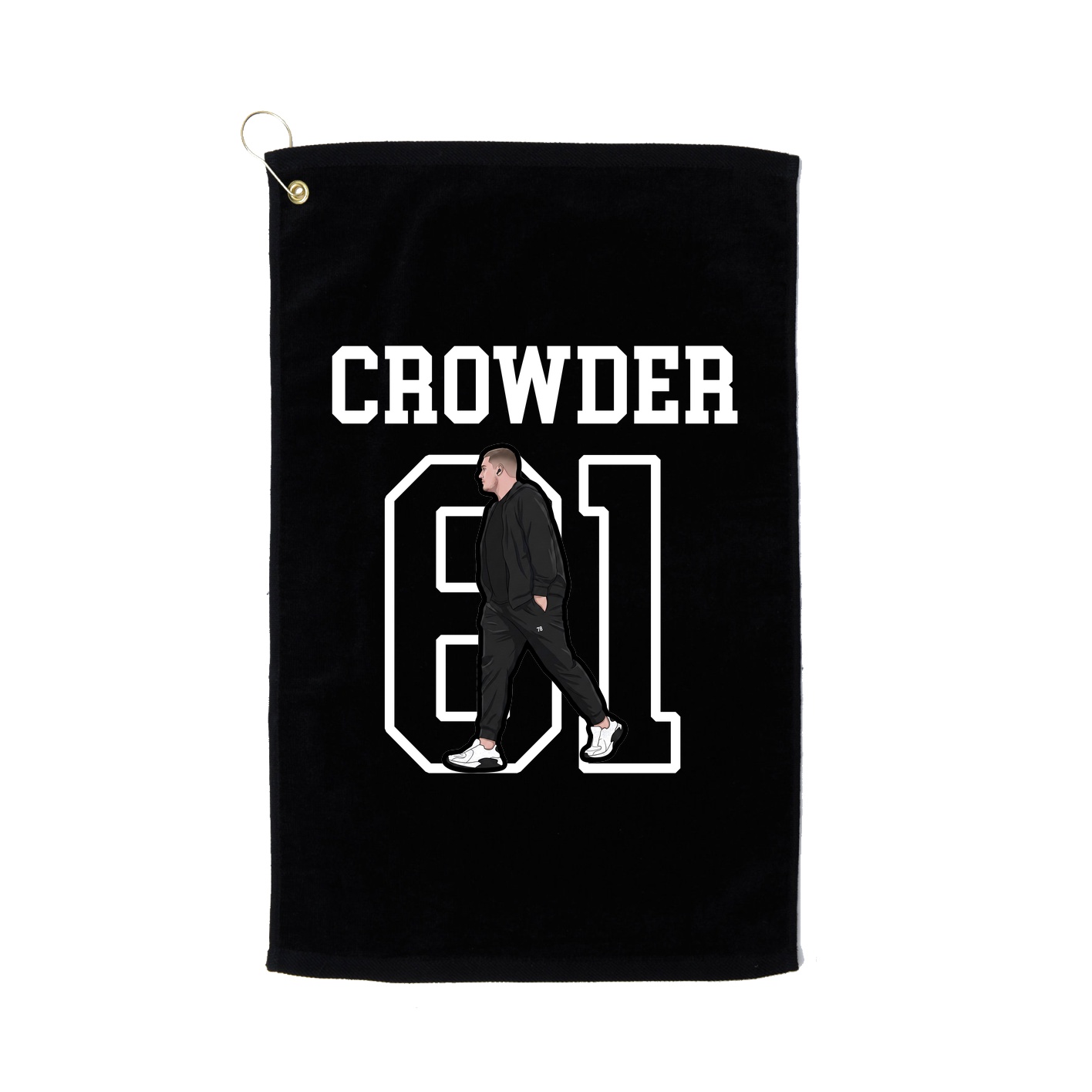 Golf Towel — Shirsey in Black