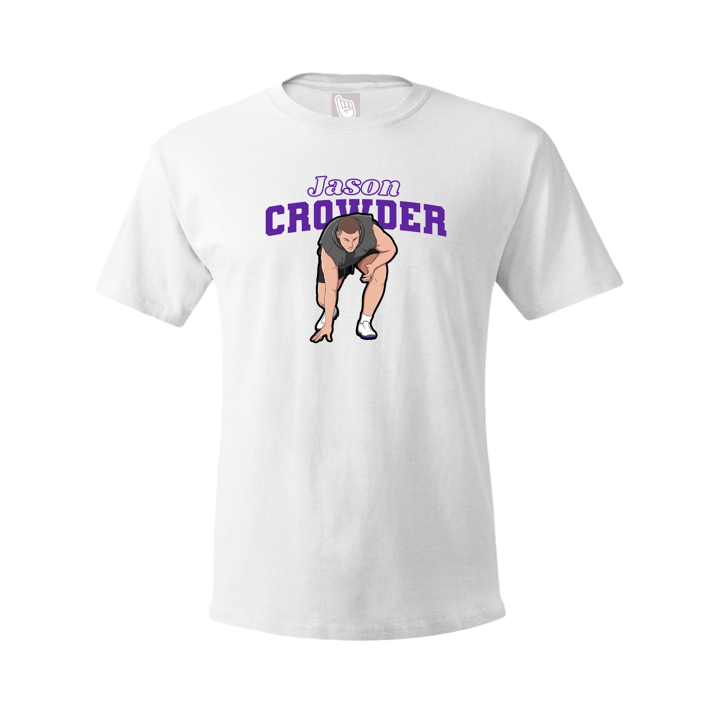 Tee — Name Arch in White
