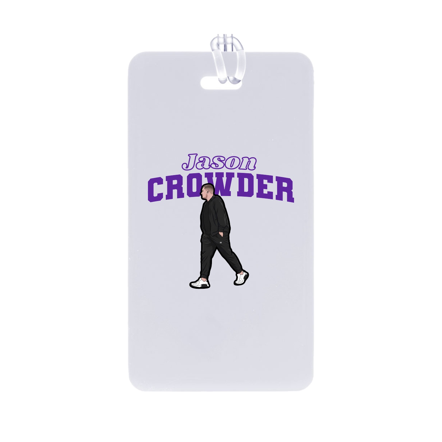 Bag Tag — Name Arch in Classic