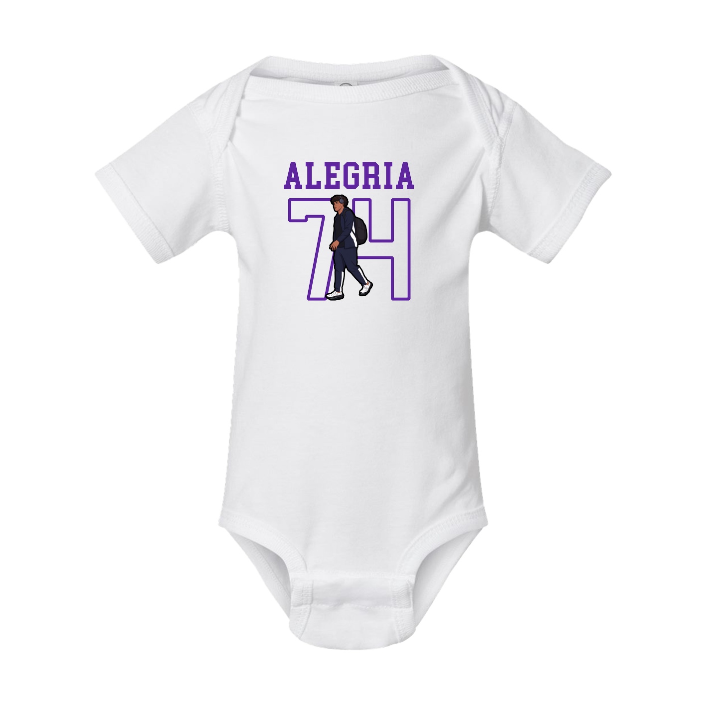 Baby Onesie — Shirsey in White