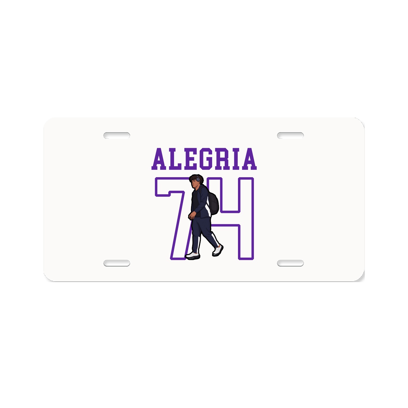 License Plate — Shirsey in Classic