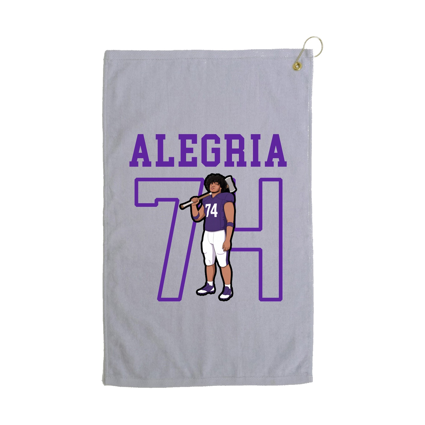 Golf Towel — Shirsey in Grey