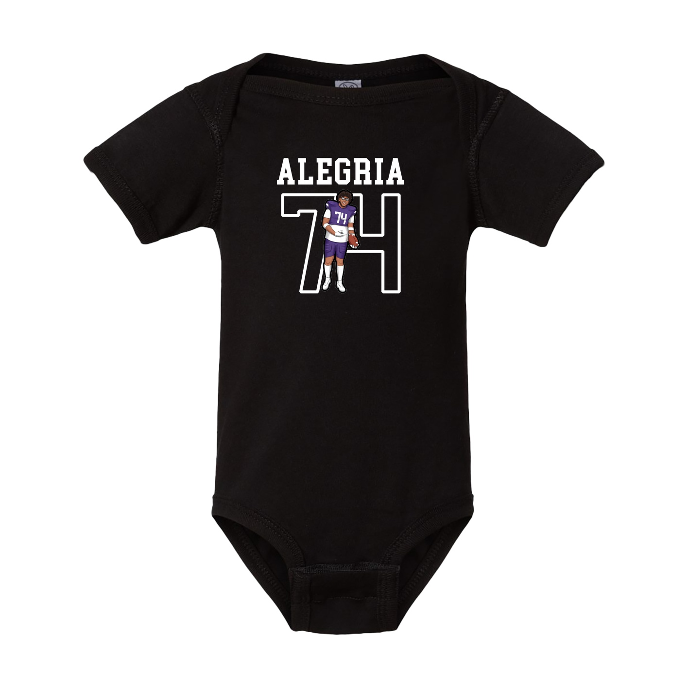 Baby Onesie — Shirsey in Black