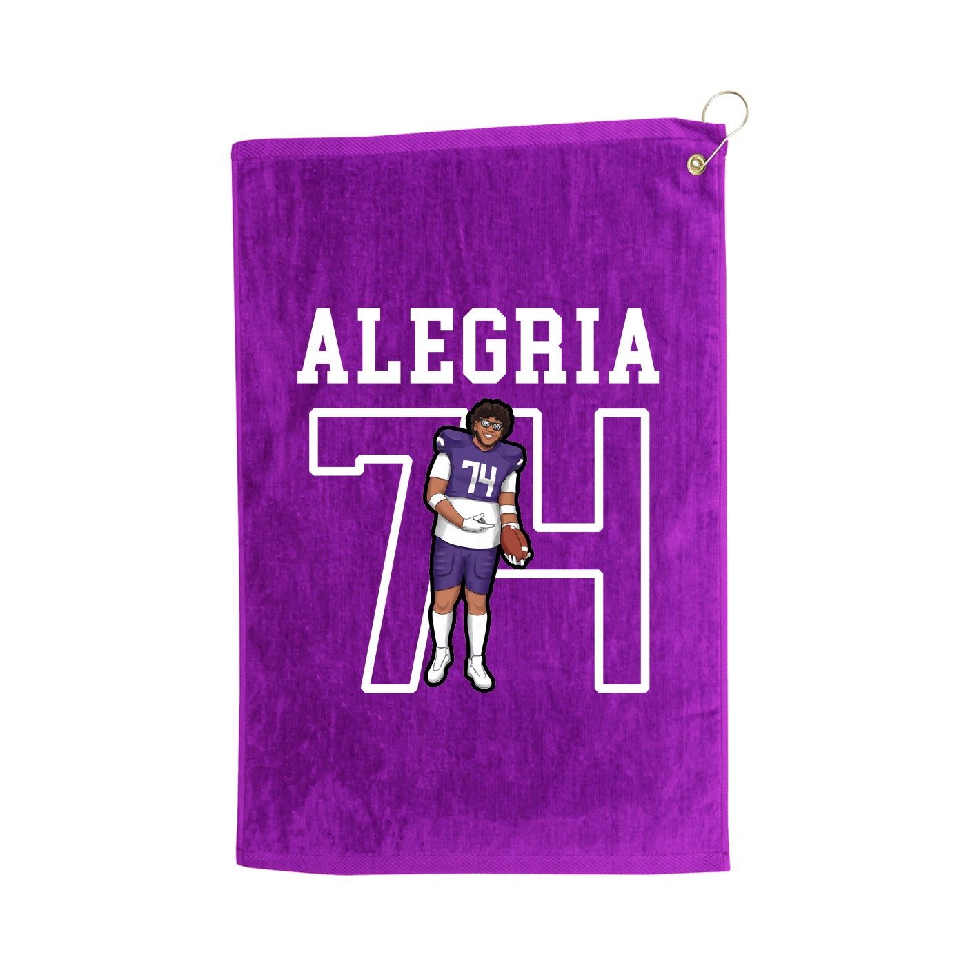 Golf Towel — Shirsey in Purple