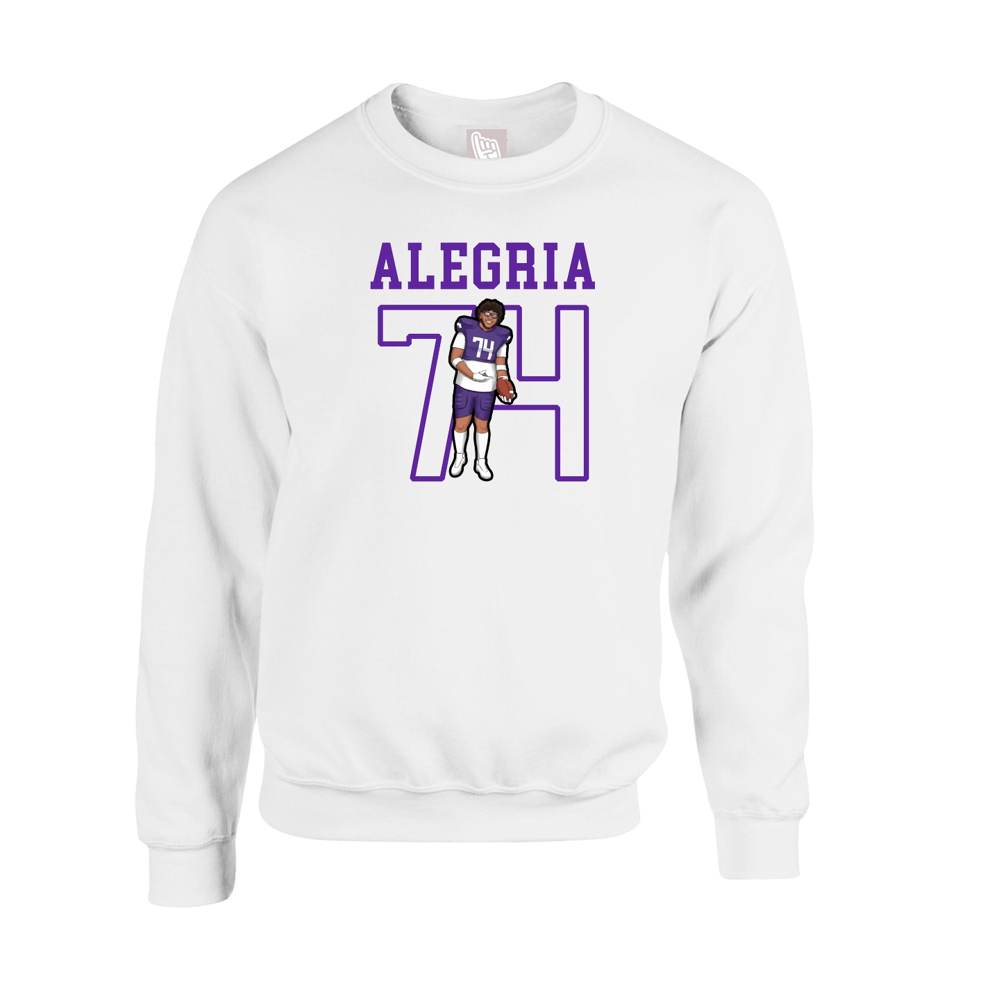 Fleece Crew — Shirsey in White