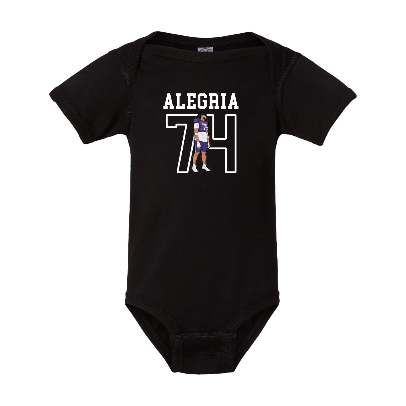 Baby Onesie — Shirsey in Black