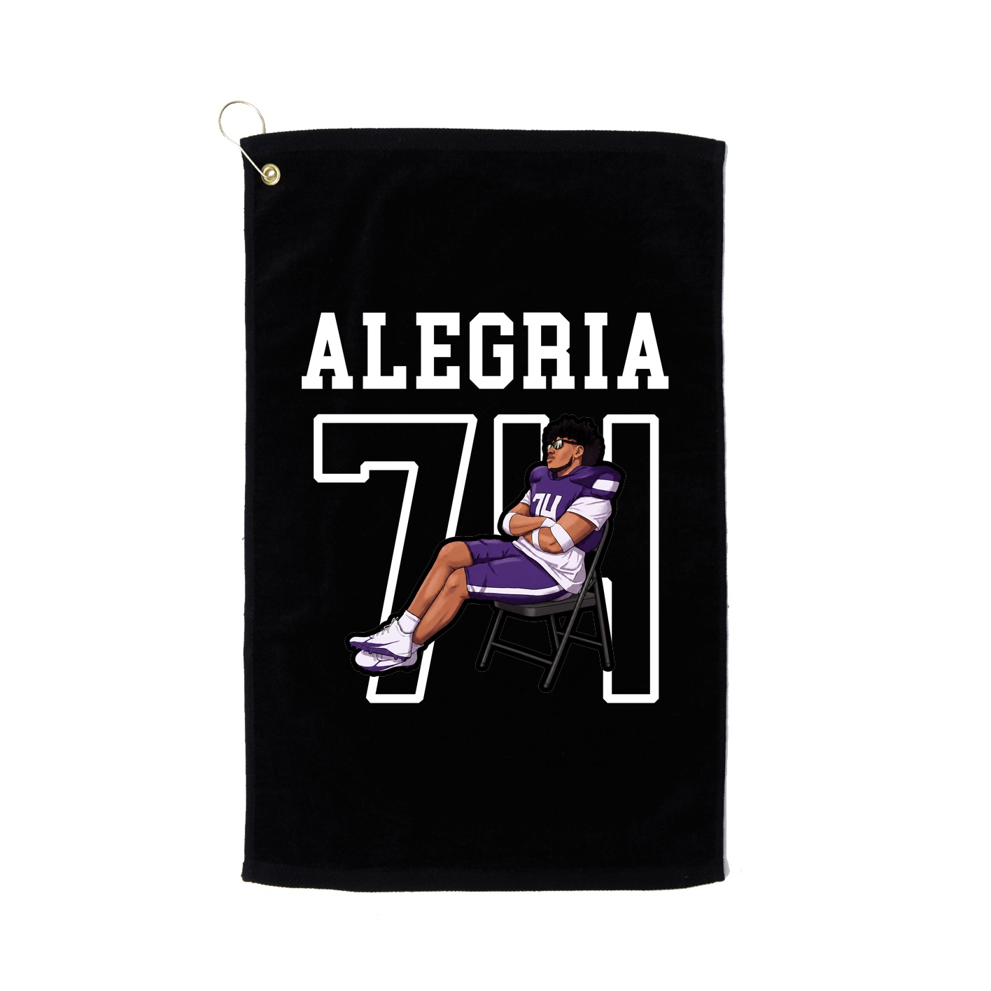 Golf Towel — Shirsey in Black