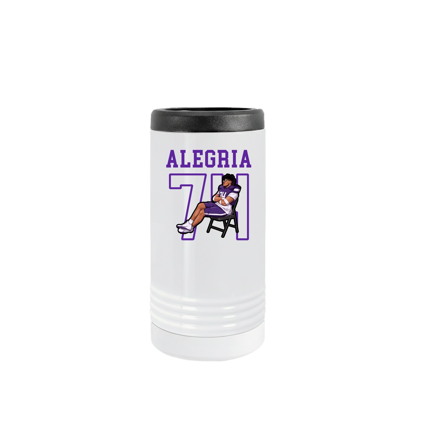 Slim Beverage Holder — Shirsey in White