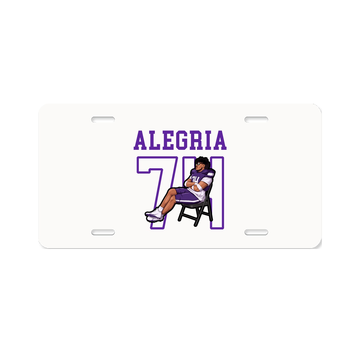 License Plate — Shirsey in Classic
