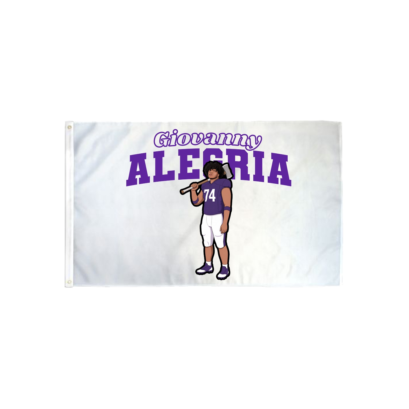 3x5 Flag — Name Arch in Classic