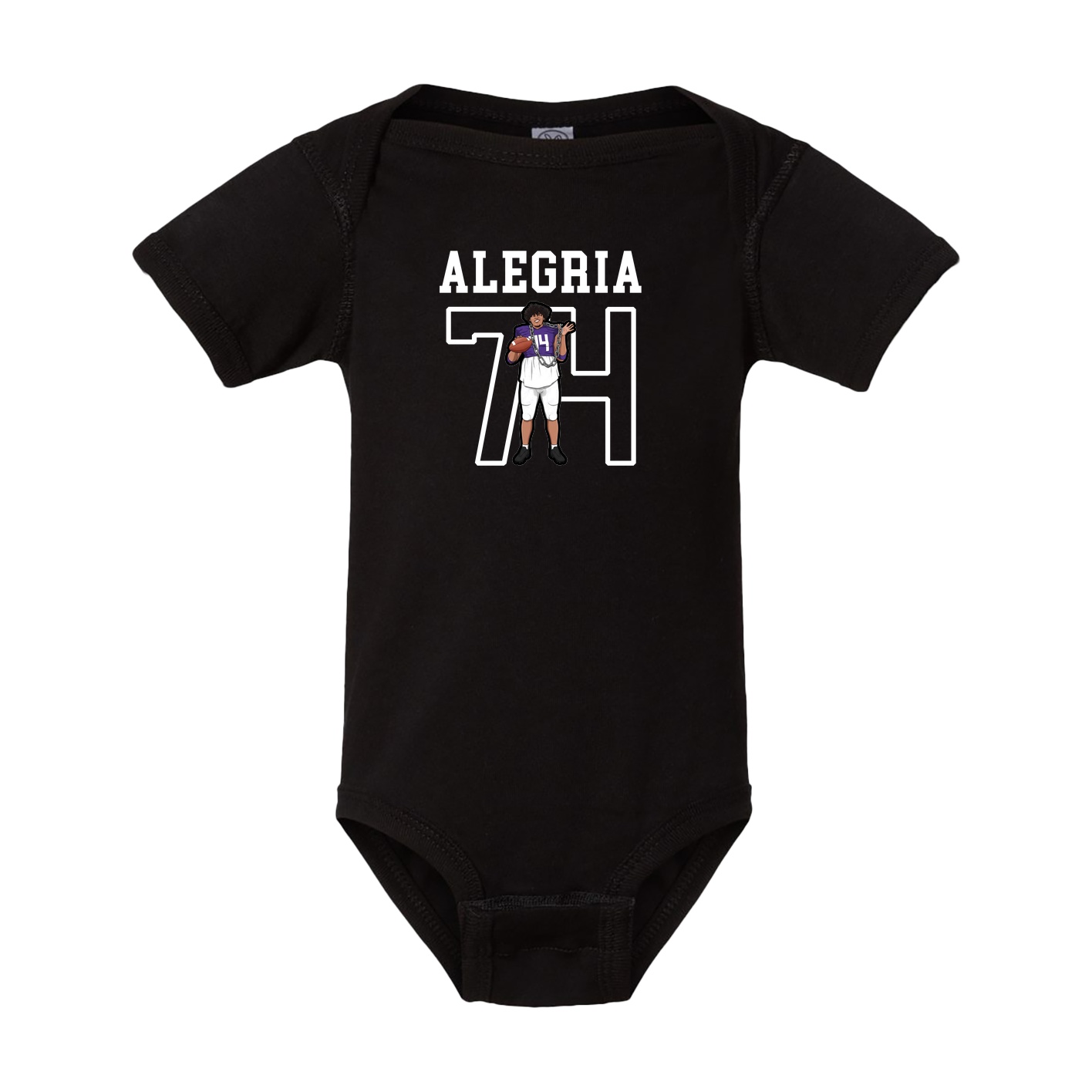 Baby Onesie — Shirsey in Black
