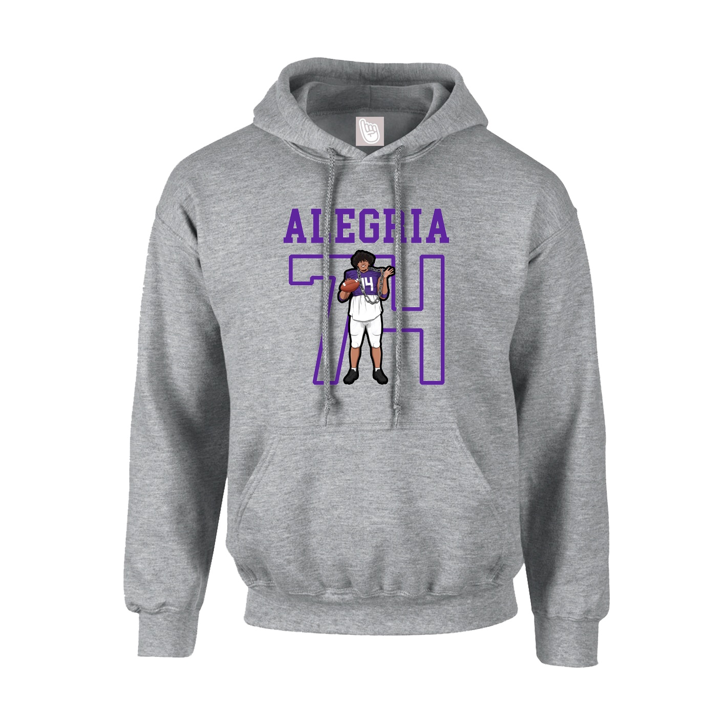 Youth Hoodie — Shirsey in Grey