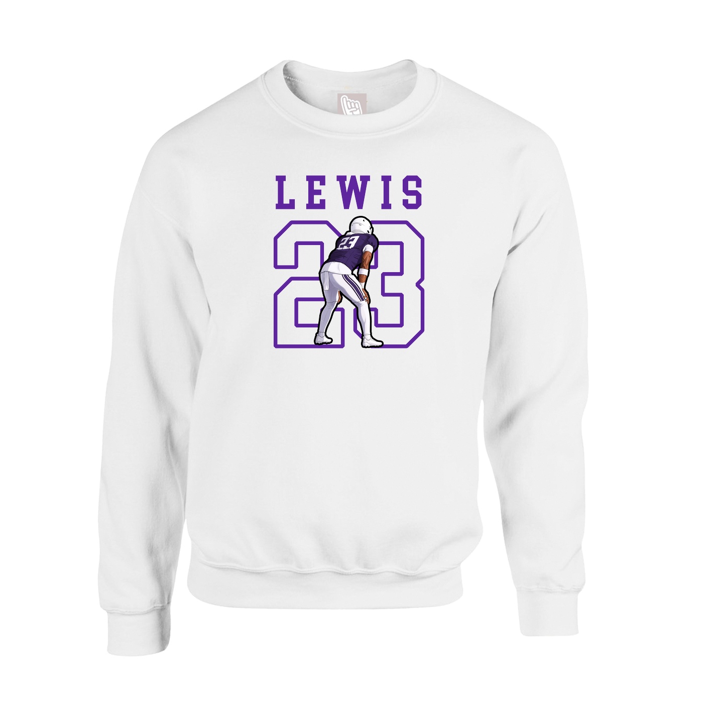 Fleece Crew — Shirsey in White