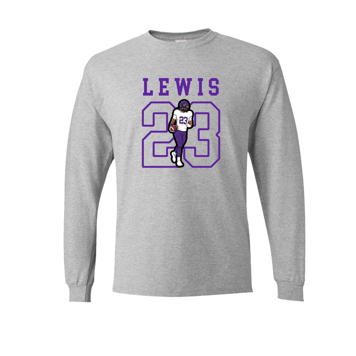 Long Sleeve Tee — Shirsey in Grey