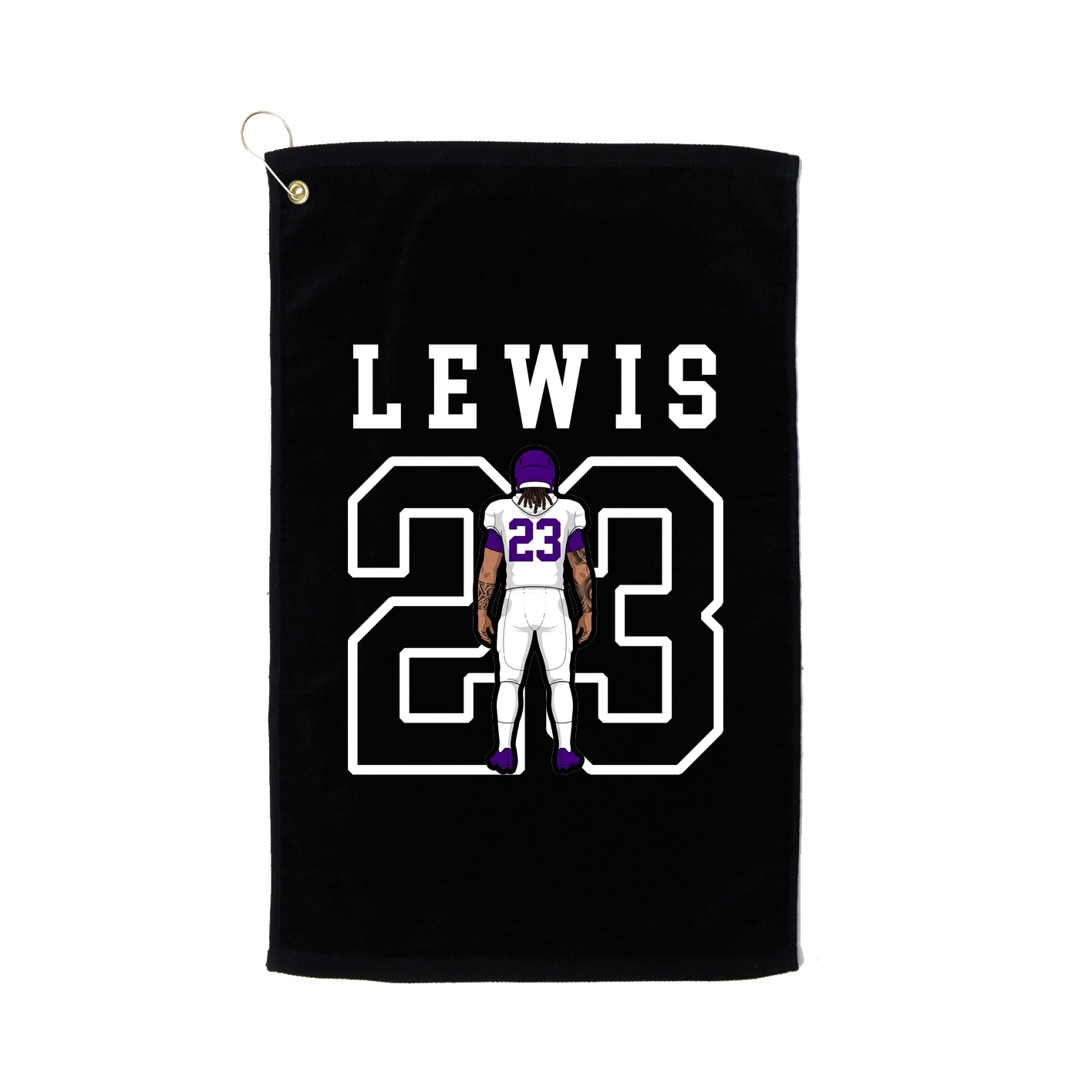 Golf Towel — Shirsey in Black