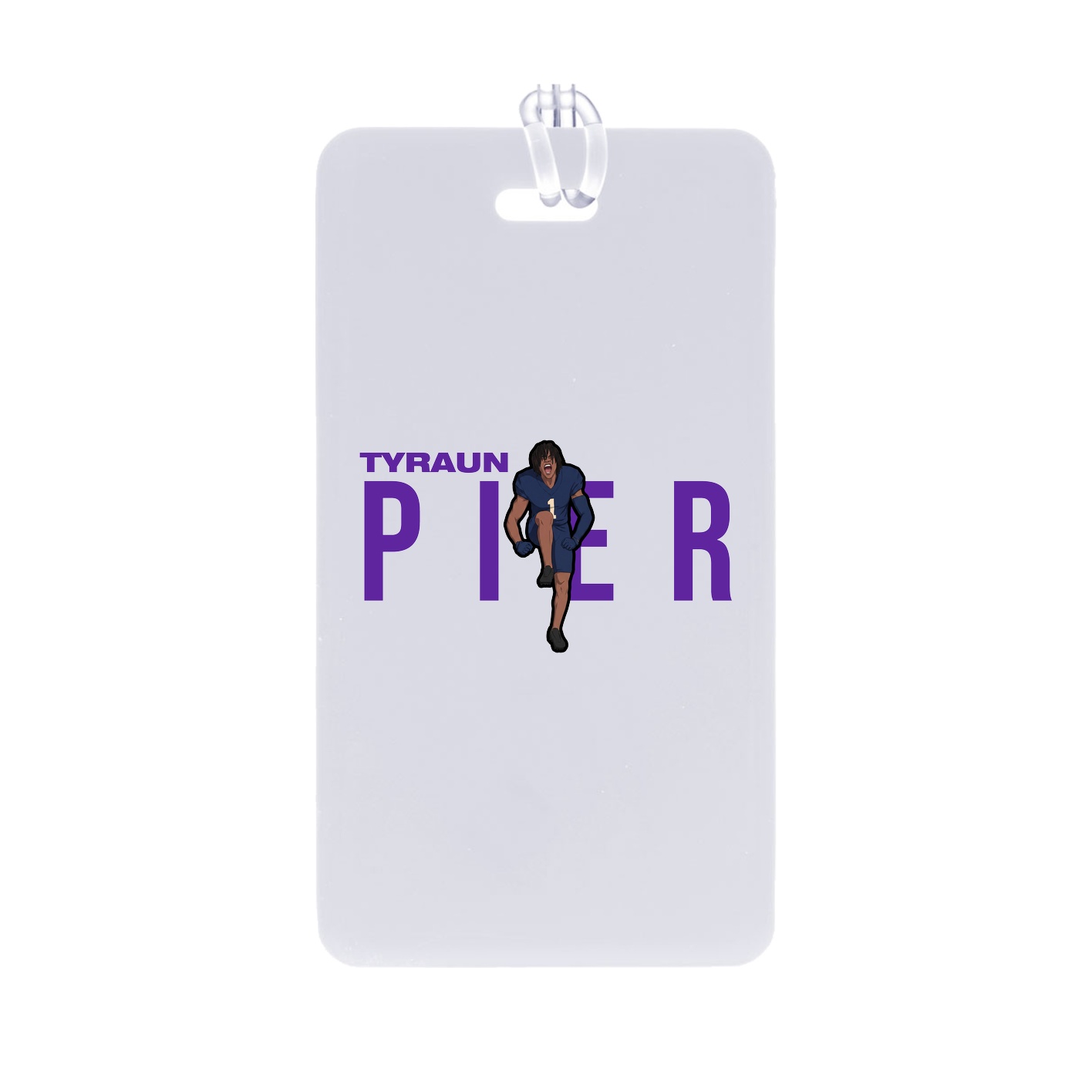 Bag Tag — Player Name in Classic