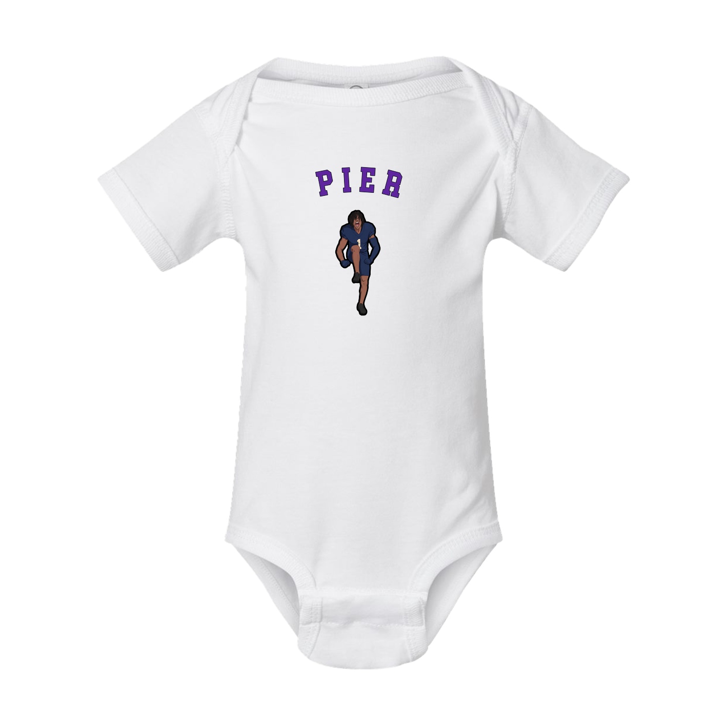 Baby Onesie — Shirsey Arch in White