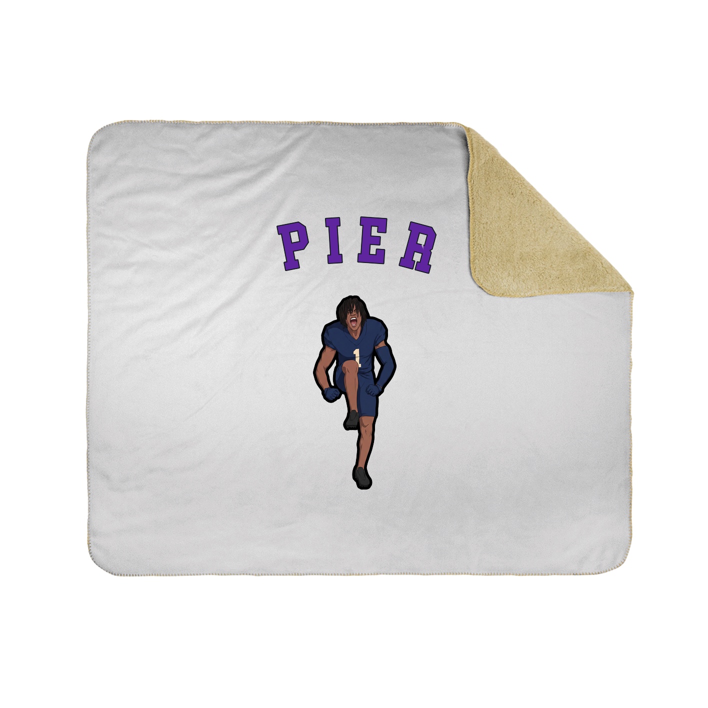Throw Blanket — Shirsey Arch in White