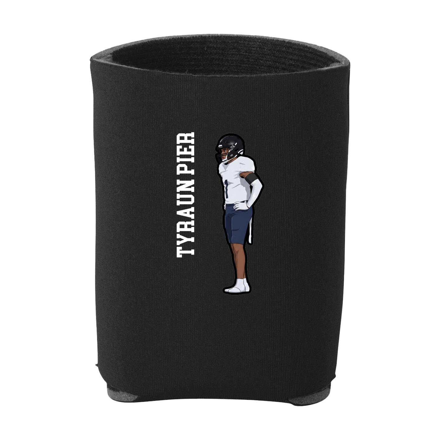 Can Holder — Name Vertical in Black