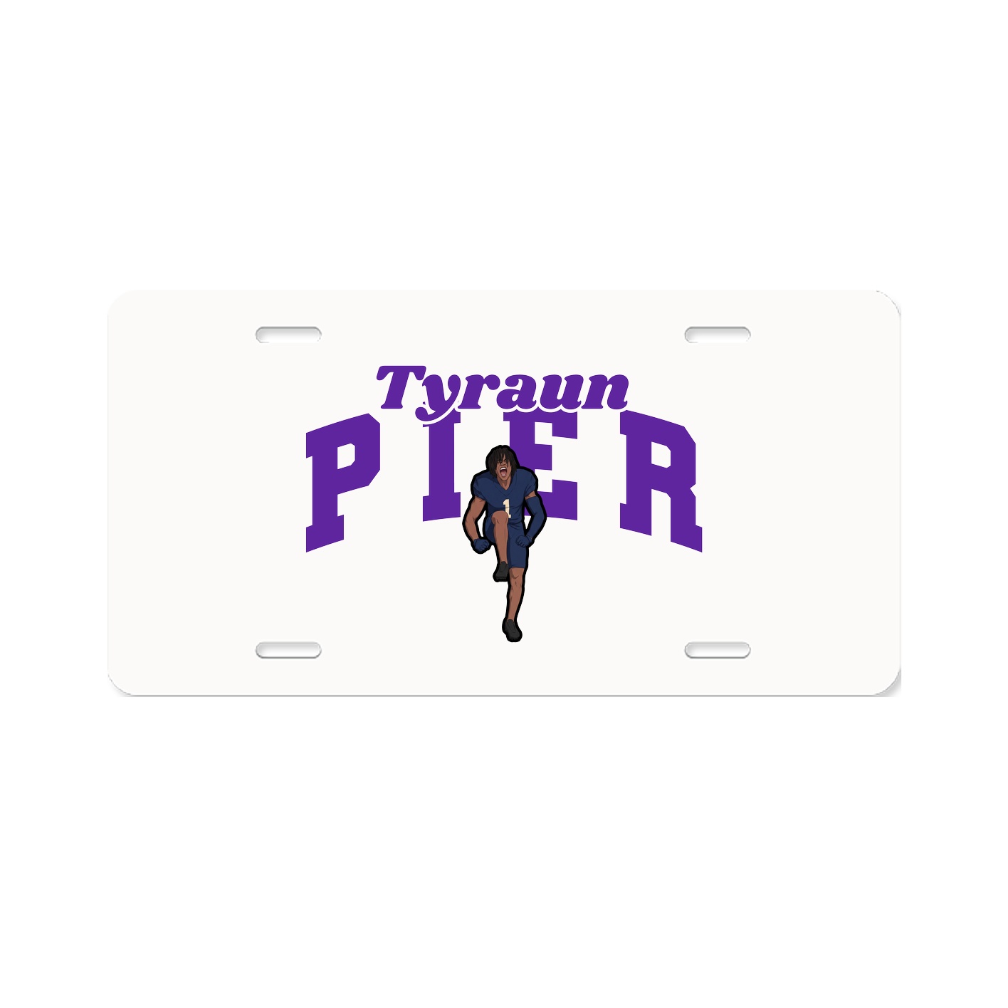 License Plate — Signature Arch in Classic