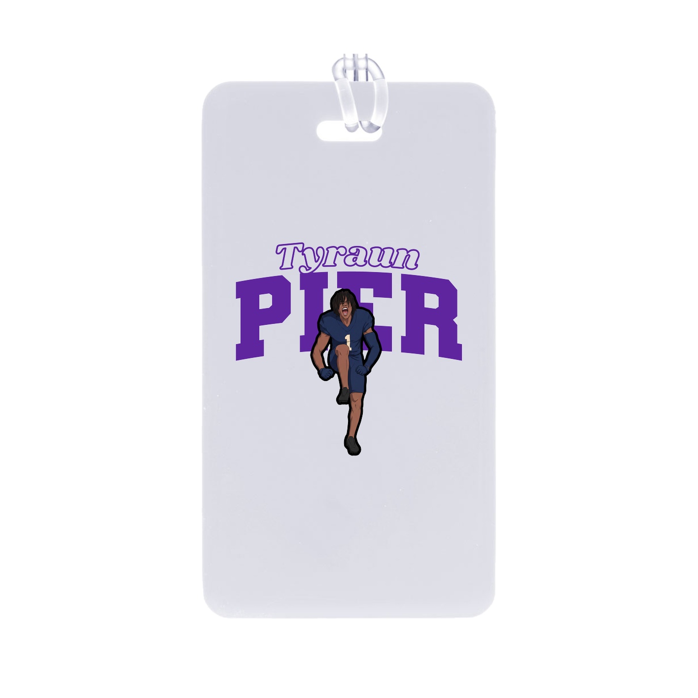 Bag Tag — Name Arch in Classic
